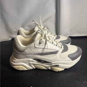 White and Gray Dior B22